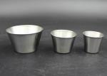 Straight Mouth 30-500ml Stainless Steel Beer Cup Rolled Edge Liquor Cups