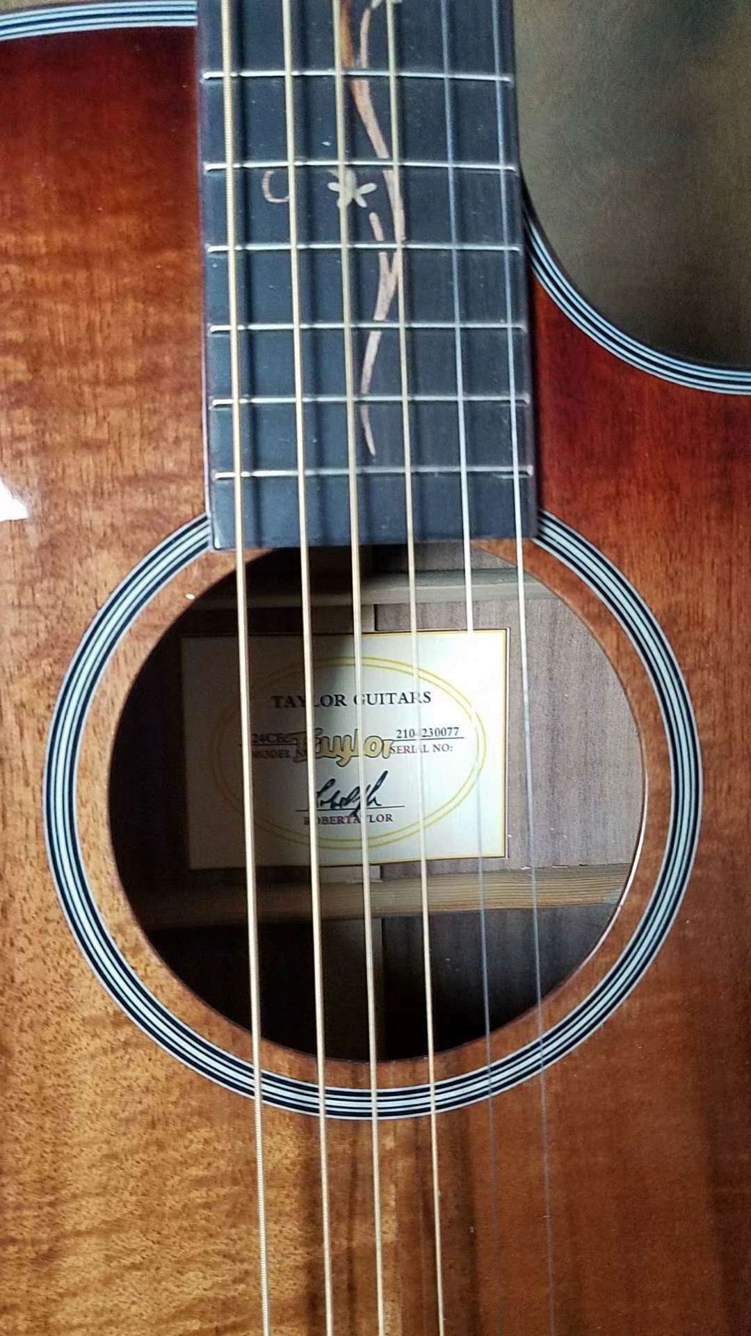 KOA body acoustic guitar Free Shipping Sunset finish KOA acoustic electric guitar