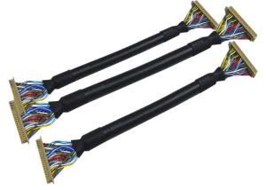 Wholesale ISO Low Frequency 260mm 18 PIN 1.25mm LVDS Cable from china suppliers