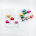 Clear PVC/PET blister macaron packaging