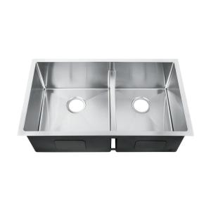 Wholesale Full Tested Stainless Steel Low Divide Kitchen Sink With Big Drainboard from china suppliers