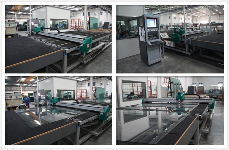 Multi Function Tempered Glass Cutting Machine , UL Manual Glass Cutting Machine