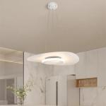 Modern Round Aluminum Led Pendant Lights For Living Room Dining Room LED