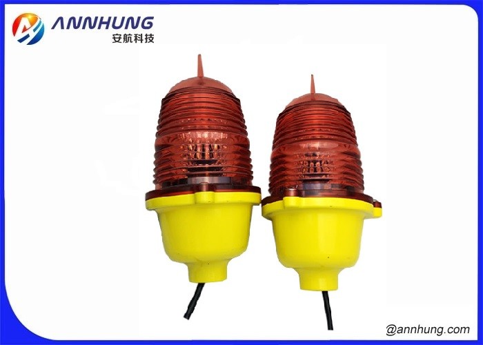 Steady Burning Red Obstruction Light LED For Power Plant Chimneys
