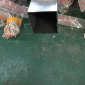 Wholesale Decorative A554 201 Stainless Steel Square Pipe 1.5mm Thickness 240 Grit Finish from china suppliers