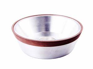 Wholesale 11V9D5T45X3G15P Resin Bond Diamond Grinding Wheel Flaring Cup Wheel OD 5&quot; Bore 1.25&quot; from china suppliers