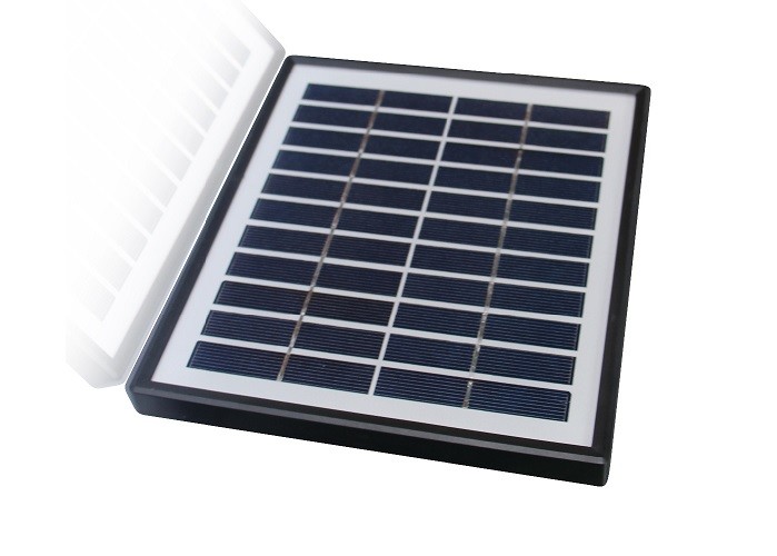 Monocrystalline Silicon Solar Panel Battery Charger For Electric Fan Hiking Camping