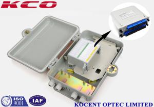 Wholesale 1x16 Fiber Optic Terminal Box , 4 Ports SMC Fiber Optic Distribution Cabinet from china suppliers
