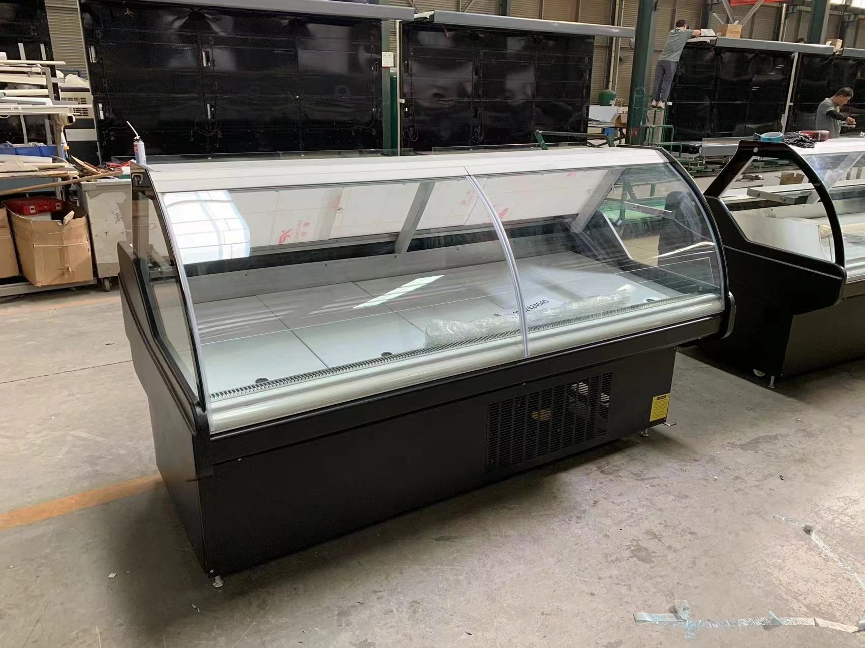 Deli Display Cabinet Deli Meat Display Refrigerator With Storage Space