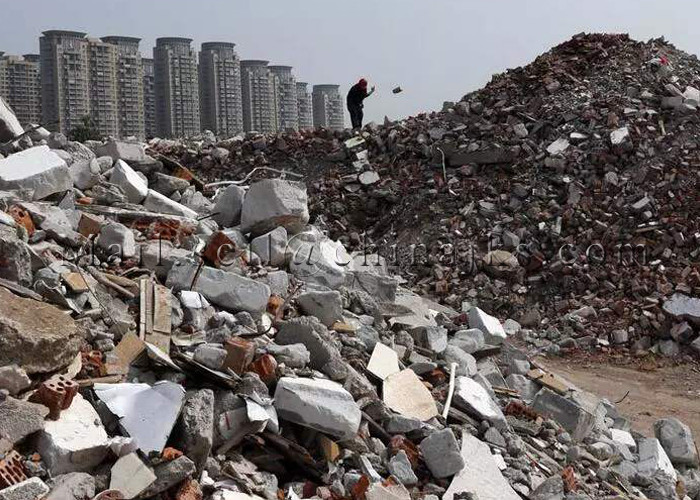 700TPH Public fill Inert Construction Waste Recycling Machine