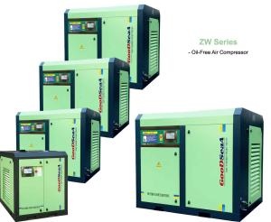 Wholesale Food Industry 50hp Oil Free Screw Compressor / Screw Drive Air Compressor from china suppliers