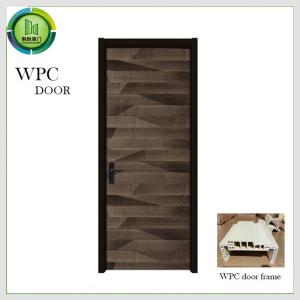 Wholesale Soundproof Stable WPC Wood Door Eco Friendly Fire Rated Apartment Use from china suppliers