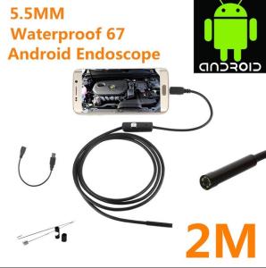 Wholesale 5.5mm waterproof 67 android borescope with USB inspection camera HD6 LED 5 from china suppliers