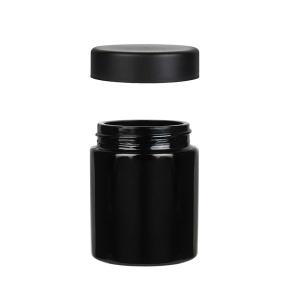 Wholesale 4oz Child Resistant Clear Black Glass Jars 4oz frosted glass candle jar air tight food storage containers from china suppliers