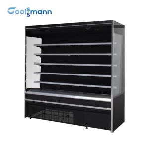 Wholesale 1900L Open Case Refrigerator , Supermarket Food Freezer Display Cabinets from china suppliers