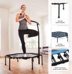mini rebounder fitness trampoline, mini folding fitness trampoline, mini fitness