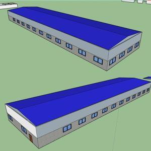 Wholesale Q355 / Q235 Steel Structure Farm Frame Prefab Building Construction GB from china suppliers