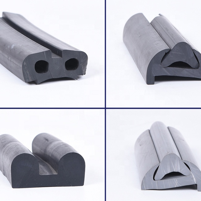 Marine Dock Protection Customized P Type Dock Bumpers with Protectors and Rubrails