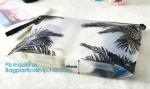 slider bags frosted EVA zipper packaging bag for garment/clothing/apparel, stand