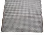 Rectangle 304 316 Stainless Steel Wire Mesh Tray Food Grade For BBQ