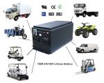 CTS Lifepo4 Lithium Battery Pack 24V 48V 200ah 300Ah 400Ah For RV Camping Truck