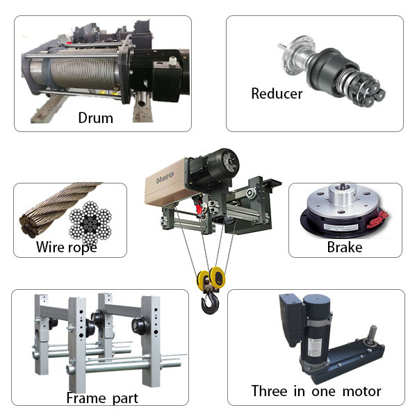 European high speed electric hoist