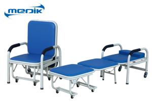 Wholesale Durable Medical Folding Chair Hospital Accompany Sleeping Chair With Castors from china suppliers