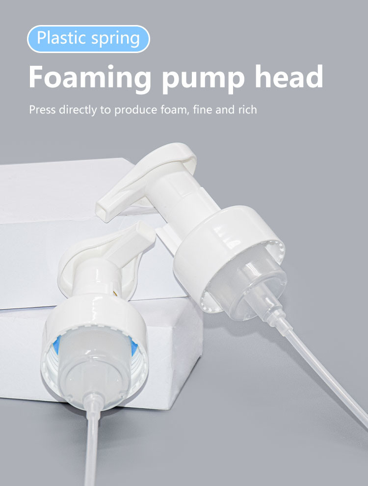 Metal Free Mono Plastic PP Foamer Pump 43 / 410 Closure 0.8cc