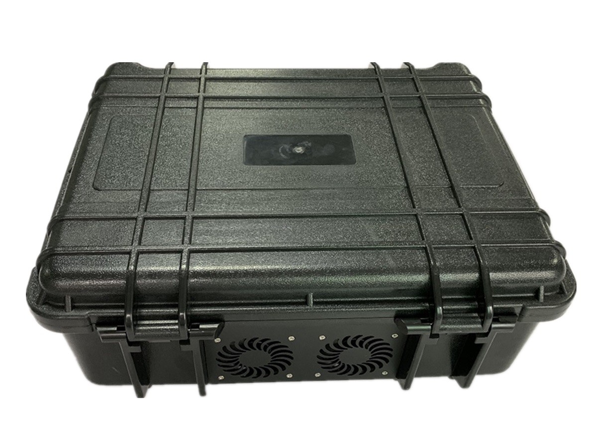 10 Bands Portable Mobile Signal Jammer 40 Meters Radius Adjustable Channels