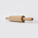 297mm Laser Logo Wooden Baking Tools Beech Small Wooden Rolling Pin