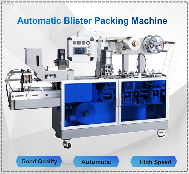 Automatic Tablet Blister Packing Machine 2400 Plates/H For Medication Honey