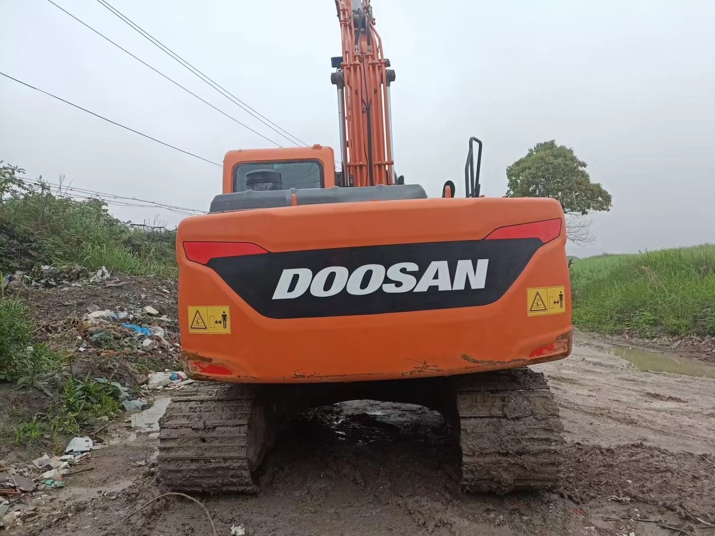13100kg 13ton Used Doosan Excavators Dx130 Doosan Mini Excavator