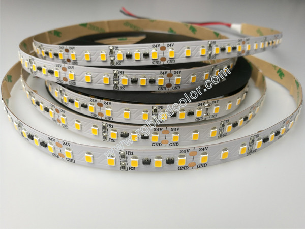 dc24v constant current 2835 120led 28.8w consistent color strip tape
