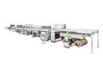 QH-PACK 5 Ply Corrugated Cardboard Production Line , Corrugated Paper Making