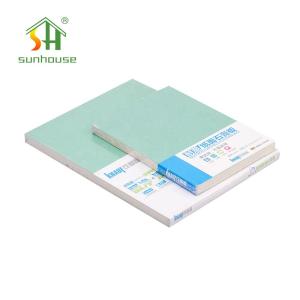 Wholesale Decorative Ivory Color Paper Gypsum Board Fireproof 1220mm X 2440mm from china suppliers