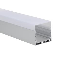 Wholesale Interior linear lighting W50*H50mm LED Strip Aluminium Profile from china suppliers