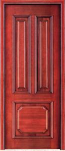 China Solid Wood Panel Door on sale