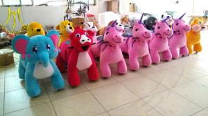 Wholesale Hansel amusement machine battery cars kiddy ride electric stuffed animals from china suppliers