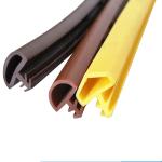 Door Sealing Silicone TPE PVC Wooden Door Slot Type Sealing Strip for Doors