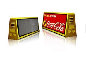 Wholesale Waterproof P5 3G/ WIFI Wireless Car Roof LED Taxi Top Advertising Display from china suppliers