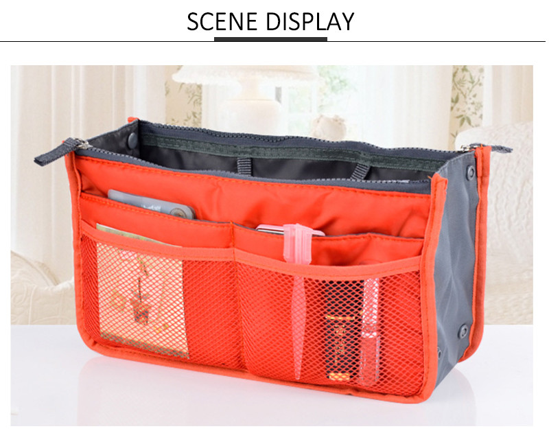 Wholesale Purse Organizer Insert Handbag Make Up Bag For Travel