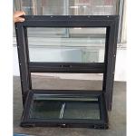 Single Slide UPVC Openable Window Anthracite Grey PVC Vinyl Plastic