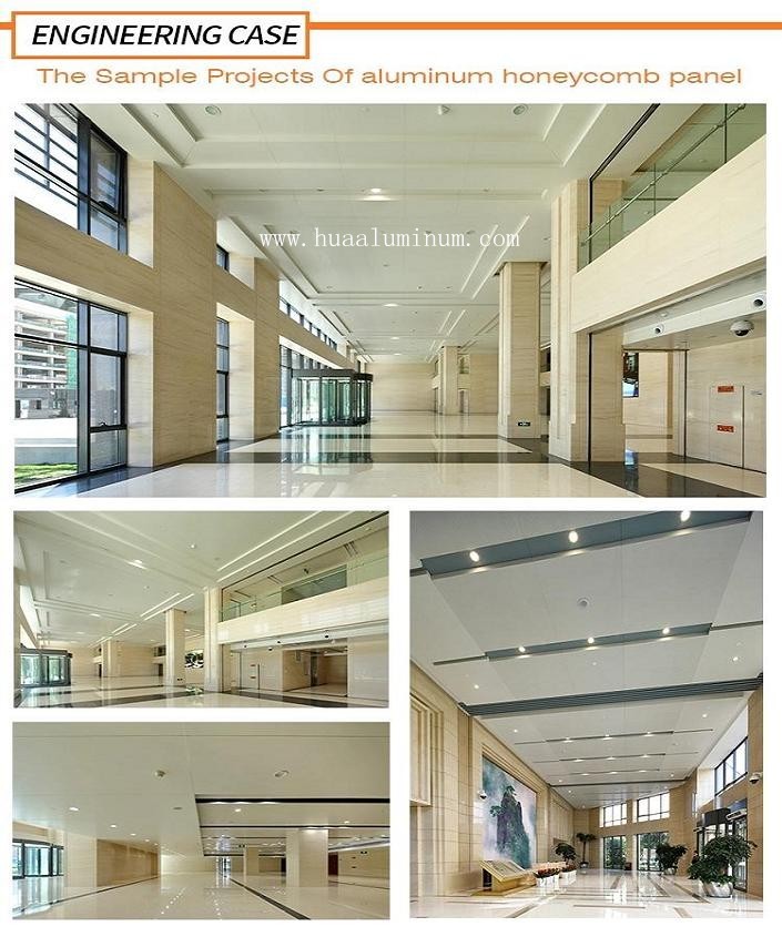 PVDF Coated Honeycomb Aluminium Panel Corrosion Resistant Aluminium Honeycomb Sheet