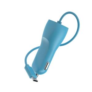 Wholesale USB-A ABS 12W FCC ROHS 5V2.4A 1 Port Car Charger from china suppliers