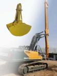 Excavator Hydraulic Clamshell Bucket for telescopic dipper arm For Construction