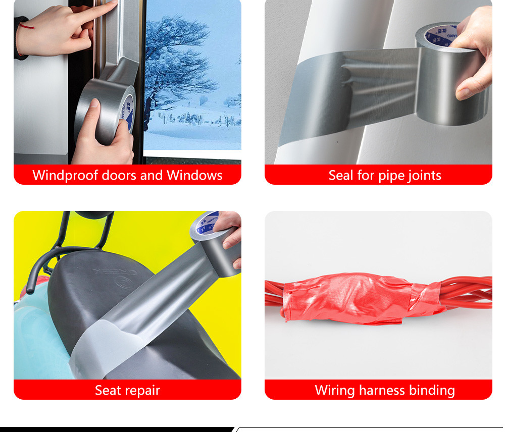 Custom Logo Wholesale Heavy Duty Clotch Duct Tape Waterproof Industrial Strength