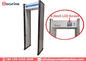 China 15 Watt Walk Through Body Scanner , Door Frame Metal Detector 2 Years Warranty on sale