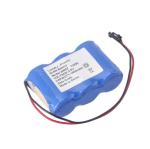 1900mAh Medical Replacement Battery Lumiview 20502 Welch Allyn 72250 Blue Color