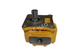 Wholesale 07437-71300 D50A-15 Main Clutch Pump Bulldozer Pump / Cast Iron Hydraulic Gear Pumps Silver Color from china suppliers