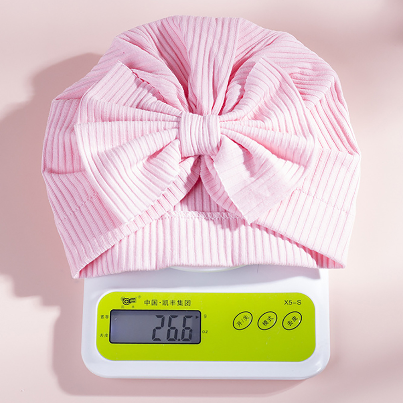 Newborn Baby Hospital Hats with Bowknot Toddler Infant Hat Baby Beanie hat